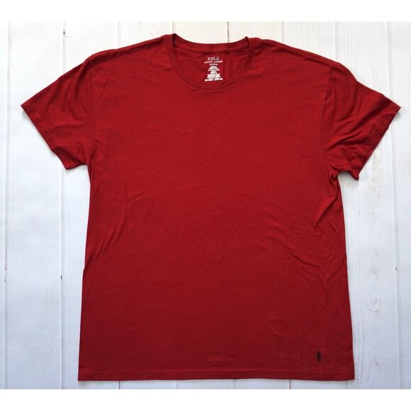 Polo Ralph Lauren Classic Fit Red Short Sleeve Shirt - Size XL - Picture 1 of 4